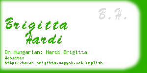 brigitta hardi business card
